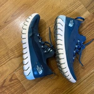 The North Face Running hiking trail shoe.